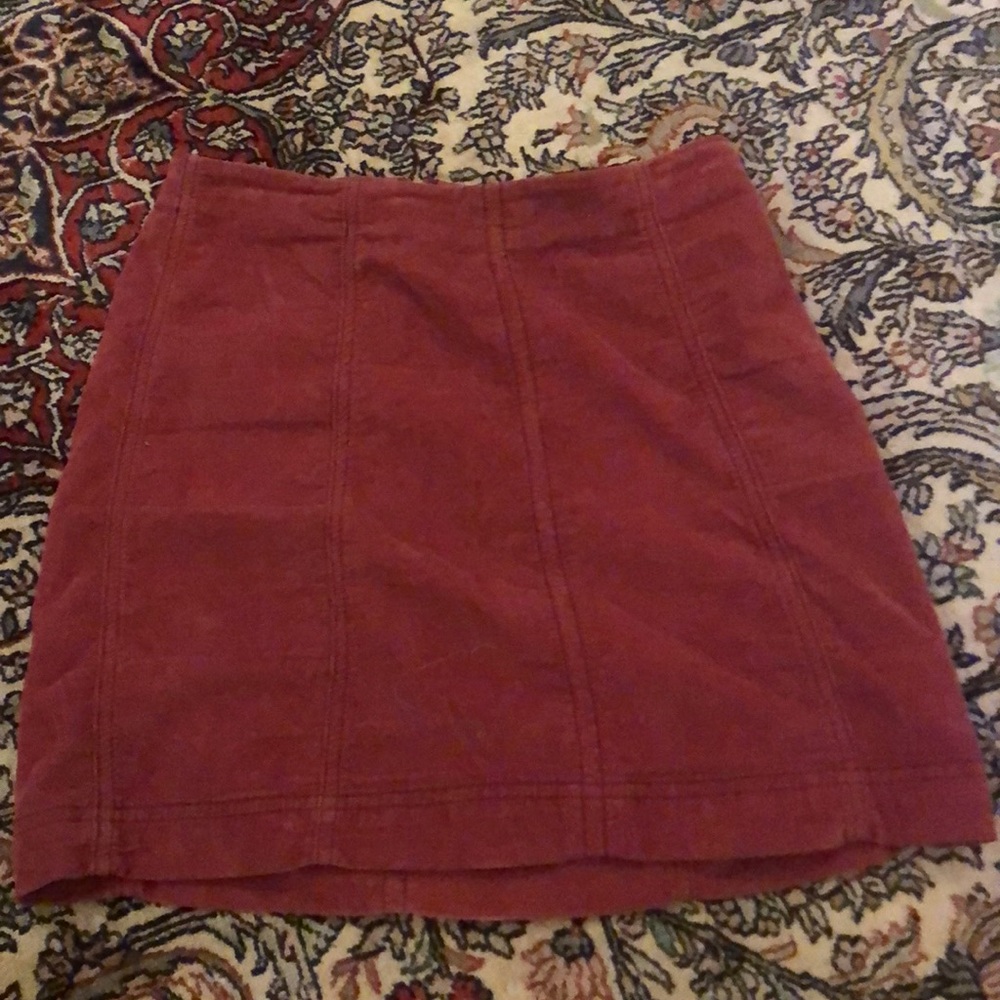 Free people corduroy skirt